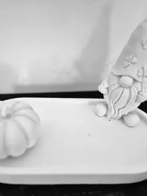 support-bougeoir Petit support bougeoir / Deco en aquarésine