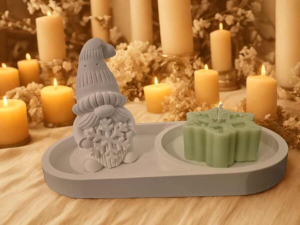 plateau lutin bougie